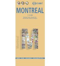City Maps Montreal, Montréal, Borch Map Berndtson & Berndtson Verlag-Publications OHG