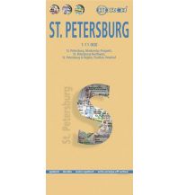 City Maps St. Petersburg, Sankt Petersburg, Borch Map Borch GmbH