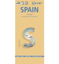 Road Maps Spain, Spanien, Borch Map Borch GmbH