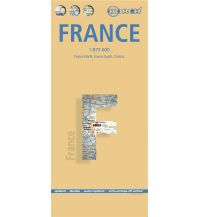 Road Maps France, Frankreich, Borch Map Borch GmbH