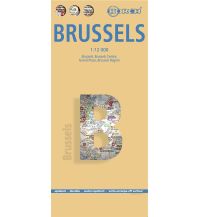 City Maps Brussels, Brüssel, Borch Map Borch GmbH