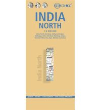Straßenkarten Asien India North, Nordindien, Borch Map Borch GmbH