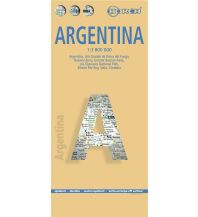 Road Maps Argentina, Argentinien, Borch Map Borch GmbH