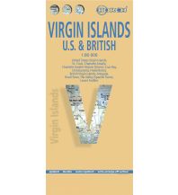 Road Maps Virgin Islands, Jungferninseln (U.S. & British), Borch Map Berndtson & Berndtson Verlag-Publications OHG