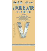 Straßenkarten Virgin Islands / Jungferninseln Berndtson & Berndtson Verlag-Publications OHG