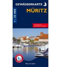 Kanusport Grünes Herz Gewässerkarte Müritz 1:35.000 grünes herz - verlag für tourismus Dr. Lutz Gebhardt
