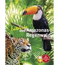 Kinderbücher und Spiele Entdecke den Amazonas-Regenwald Natur und Tier
