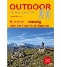 Weitwandern Outdoor Handbuch 270, München - Venedig Conrad Stein Verlag