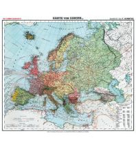 Poster und Wandkarten General-Karte von Europa, um 1910 [Plano-Reprint] Rockstuhl Harald