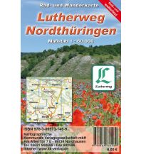Hiking Maps Lutherweg - Nordthüringen KKV
