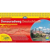 Radführer ADFC-Radreiseführer Donauradweg Deutschland 1:75.000 praktische Spiralbindung, reiß- und wetterfest, GPS-Tracks Download BVA BikeMedia