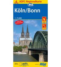 Radkarten ADFC-Regionalkarte Köln/Bonn 1:75.000, reiß- und wetterfest, GPS-Tracks Download BVA BikeMedia