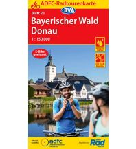 Radkarten ADFC-Radtourenkarte 23, Bayerischer Wald, Donau 1:150.000 BVA BikeMedia