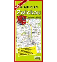 Stadtplan Zwickau und Werdau Dr. Andreas Barthel Verlag