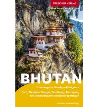 Travel Guides Asia TRESCHER Reiseführer Bhutan Trescher Verlag