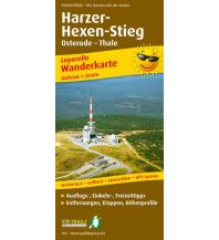 f&b Hiking Maps Harzer-Hexen-Stieg, Wanderkarte 1:25.000 Freytag-Berndt und ARTARIA