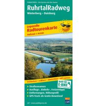 f&b Radkarten RuhrtalRadweg, Radtourenkarte 1:50.000 Freytag-Berndt und ARTARIA