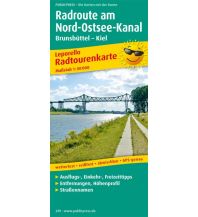 f&b Cycling Maps Radroute am Nord-Ostsee-Kanal, Radtourenkarte 1:50.000 Freytag-Berndt und ARTARIA