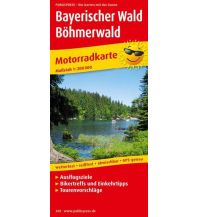 f&b Straßenkarten Bayerischer Wald - Böhmerwald, Motorradkarte 1:200.000 Freytag-Berndt und ARTARIA
