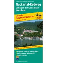 f&b Cycling Maps Neckartal-Radweg, Radtourenkarte 1:50.000 Freytag-Berndt und ARTARIA