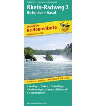 f&b Cycling Maps Rhein-Radweg 2, Bodensee - Basel, Radtourenkarte 1:50.000 Freytag-Berndt und ARTARIA