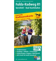 f&b Cycling Maps Fulda-Radweg R1, Radtourenkarte 1:50.000
 Freytag-Berndt und ARTARIA