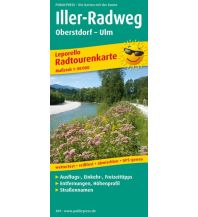 f&b Radkarten Iller-Radweg, Radtourenkarte 1:50.000 Freytag-Berndt und ARTARIA