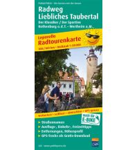f&b Radkarten Radweg Liebliches Taubertal, Radtourenkarte 1:50.000 Freytag-Berndt und ARTARIA