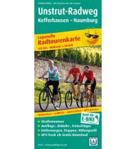 f&b Radkarten Unstrut-Radweg, Radtourenkarte 1:50.000 Freytag-Berndt und ARTARIA