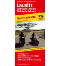 f&b Straßenkarten Lausitz, Motorradkarte 1:200.000 Freytag-Berndt und ARTARIA