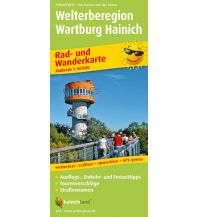 f&b Hiking Maps Welterberegion Wartburg Hainich, Rad- und Wanderkarte 1:50.000 Freytag-Berndt und ARTARIA