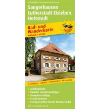 f&b Hiking Maps Sangerhausen - Lutherstadt Eisleben - Hettstedt, Rad- und Wanderkarte 1:50.000 Freytag-Berndt und ARTARIA