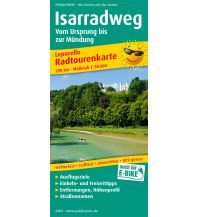 f&b Cycling Maps Isarradweg, Radtourenkarte 1:50.000 Freytag-Berndt und ARTARIA