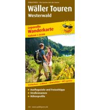 f&b Hiking Maps Wäller Touren, Wanderkarte 1:25.000 Freytag-Berndt und ARTARIA