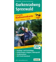 f&b Radkarten Gurkenradweg Spreewald, Radtourenkarte 1:50.000 Freytag-Berndt und ARTARIA