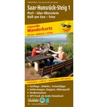 f&b Hiking Maps Saar-Hunsrück-Steig 1, Wanderkarte 1:25.000 Freytag-Berndt und ARTARIA