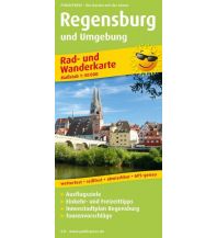 f&b Wanderkarten Regensburg und Umgebung, Rad- und Wanderkarte 1:50.000 Freytag-Berndt und ARTARIA
