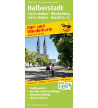 f&b Wanderkarten Halberstadt, Rad- und Wanderkarte 1:50.000 Freytag-Berndt und ARTARIA