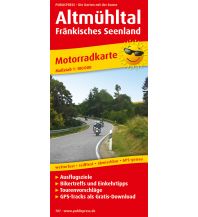 f&b Straßenkarten Altmühltal - Fränkisches Seenland, Motorradkarte 1:100.000 Freytag-Berndt und ARTARIA