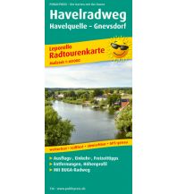 Cycling Maps Havelradweg, Von der Quelle bis zur Mündung Freytag-Berndt und ARTARIA