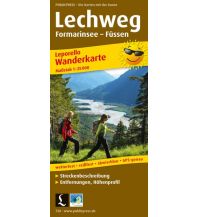 f&b Hiking Maps Lechweg, Wanderkarte 1:25.000 Freytag-Berndt und ARTARIA