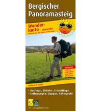 f&b Hiking Maps Bergischer Panoramasteig, Wanderkarte 1:30.000 Freytag-Berndt und ARTARIA