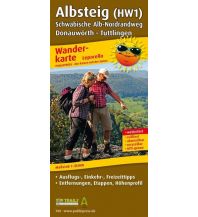 f&b Hiking Maps Albsteig (HW1), Wanderkarte 1:35.000 Freytag-Berndt und ARTARIA