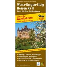 f&b Hiking Maps Werra-Burgen-Steig Hessen X5 H, Wanderkarte 1:25.000 Freytag-Berndt und ARTARIA
