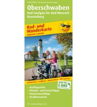 f&b Wanderkarten Oberschwaben, Rad- und Wanderkarte 1:50.000 Freytag-Berndt und ARTARIA