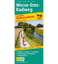 f&b Radkarten Werse-Ems-Radweg, Radtourenkarte 1:50.000 Freytag-Berndt und ARTARIA