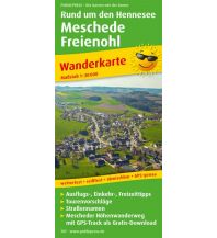f&b Wanderkarten Rund um den Hennesee - Meschede - Freienohl, Wanderkarte 1:50.000 Freytag-Berndt und ARTARIA