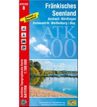ATK100-8 Fränkisches Seenland (Amtliche Topographische Karte 1:100000) LDBV