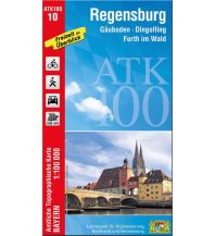 Bayerische ATK100-10, Regensburg 1:100.000 LDBV
