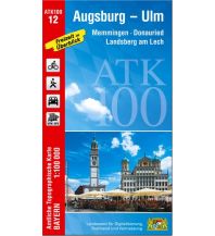 ATK100-12 Augsburg-Ulm (Amtliche Topographische Karte 1:100000) LDBV